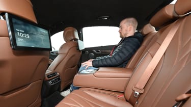 Genesis Electrified G80 - rear seats